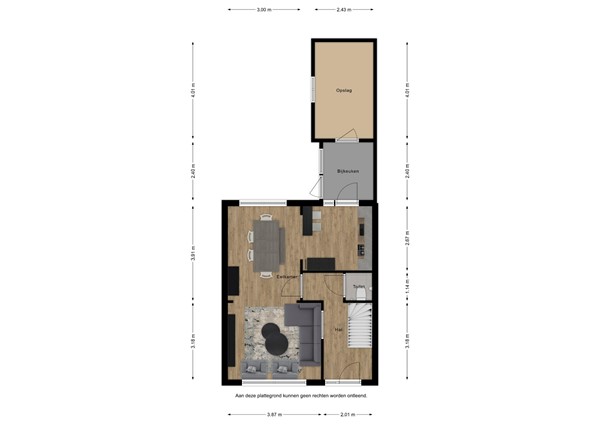 Floorplan - Grote Kade 5, 4511 AS Breskens